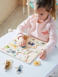 Puzzle Bouton Forêt En Bois FSC® Multicolore - Vertbaudet 10 Puzzle Bouton Forêt En Bois FSC® Multicolore - Vertbaudet -Mon Petit Monde Soldes puzzle bouton foret en bois fsc 4