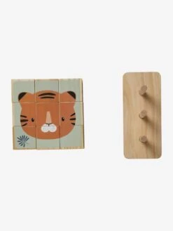 Puzzle De Cubes à Empiler En Bois FSC® Bois - Vertbaudet -Mon Petit Monde Soldes puzzle de cubes a empiler en bois fsc 5