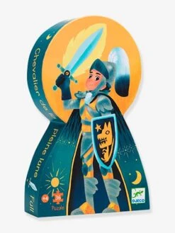 Mon Petit Monde Soldes 26 Puzzle Le Chevalier De La Pleine Lune 36 Pièces DJECO Bleu - Djeco