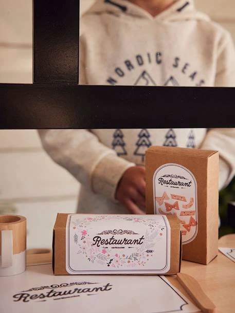 Restaurant En Bois FSC® Multicolore - Vertbaudet 4 Restaurant En Bois FSC® Multicolore - Vertbaudet – Image 4