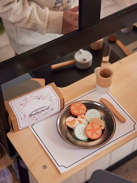 Restaurant En Bois FSC® Multicolore - Vertbaudet 1 Restaurant En Bois FSC® Multicolore - Vertbaudet