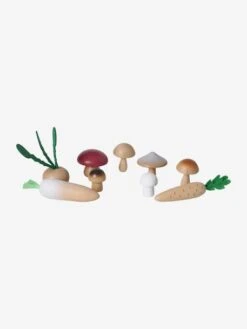 Set De Légumes En Bois FSC® Multicolore - Vertbaudet