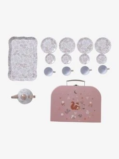 Set De Thé En Métal Multicolore - Vertbaudet -Mon Petit Monde Soldes set de the en metal 5