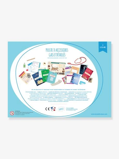 Si J'étais Le Vétérinaire - AMULETTE Bleu - Amulette 3 Si J'étais Le Vétérinaire - AMULETTE Bleu - Amulette – Image 3