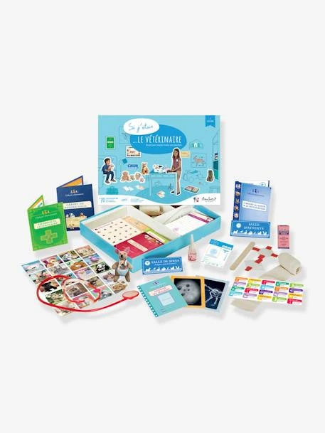 Si J'étais Le Vétérinaire - AMULETTE Bleu - Amulette 1 Si J'étais Le Vétérinaire - AMULETTE Bleu - Amulette