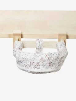 Siège De Table Pour Poupon En Tissu Et Bois FSC® Beige - Vertbaudet -Mon Petit Monde Soldes siege de table pour poupon en tissu et bois fsc 2