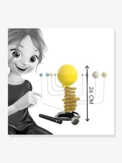 Système Solaire Motorisé - BUKI Jaune - Buki 9 Système Solaire Motorisé - BUKI Jaune - Buki -Mon Petit Monde Soldes systeme solaire motorise buki 3