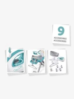 Table à Repasser + Centrale Vapeur - SMOBY Bleu - Smoby -Mon Petit Monde Soldes table a repasser centrale vapeur smoby 3