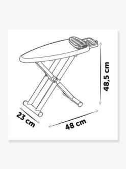 Table à Repasser + Centrale Vapeur - SMOBY Bleu - Smoby -Mon Petit Monde Soldes table a repasser centrale vapeur smoby 4