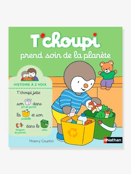 T'choupi Prend Soin De La Planète NATHAN Vert - Nathan 1 T'choupi Prend Soin De La Planète NATHAN Vert - Nathan