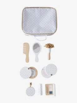 Trousse De Maquillage En Bois FSC® Blanc - Vertbaudet -Mon Petit Monde Soldes trousse de maquillage en bois fsc 2