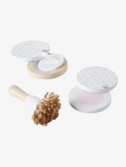 Trousse De Maquillage En Bois FSC® Blanc - Vertbaudet -Mon Petit Monde Soldes trousse de maquillage en bois fsc 4