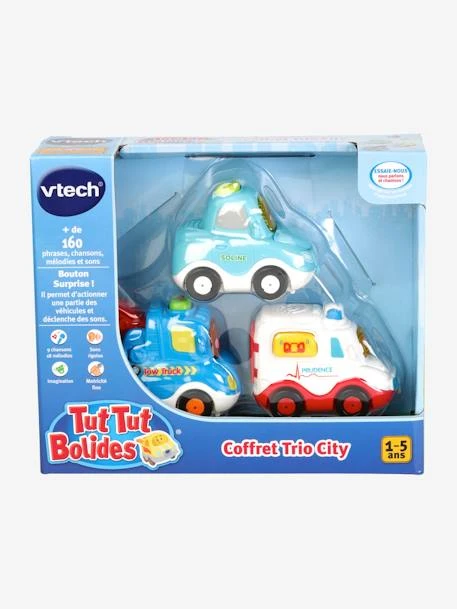 Tut Tut Bolides Coffret Trio City Vtech Multicolore - Toutes Les Marques 2 Tut Tut Bolides Coffret Trio City Vtech Multicolore - Toutes Les Marques – Image 2