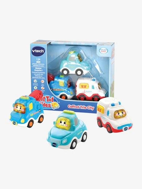 Tut Tut Bolides Coffret Trio City Vtech Multicolore - Toutes Les Marques 1 Tut Tut Bolides Coffret Trio City Vtech Multicolore - Toutes Les Marques