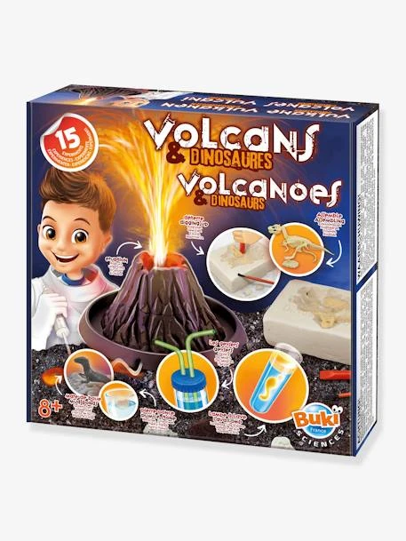 Volcans Et Dinosaures BUKI Rouge - Buki 1 Volcans Et Dinosaures BUKI Rouge - Buki